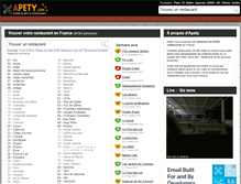 Tablet Screenshot of apety.com